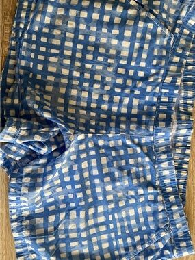 Lilly Pulitzer Blue and White Printed Women’s Shorts XL